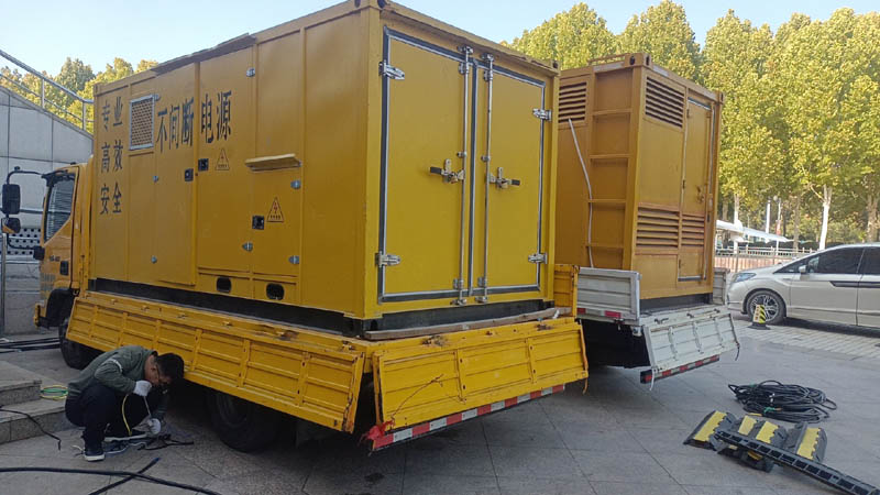 米易柴油发电机组和UPS电源配合使用时的注意事项